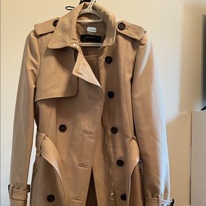 Trench belted coat
